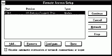   Remote Access Service