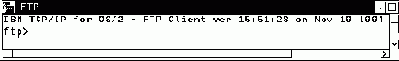  FTP  IBM OS/2 Warp Connect
