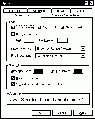    Microsoft Internet Explorer